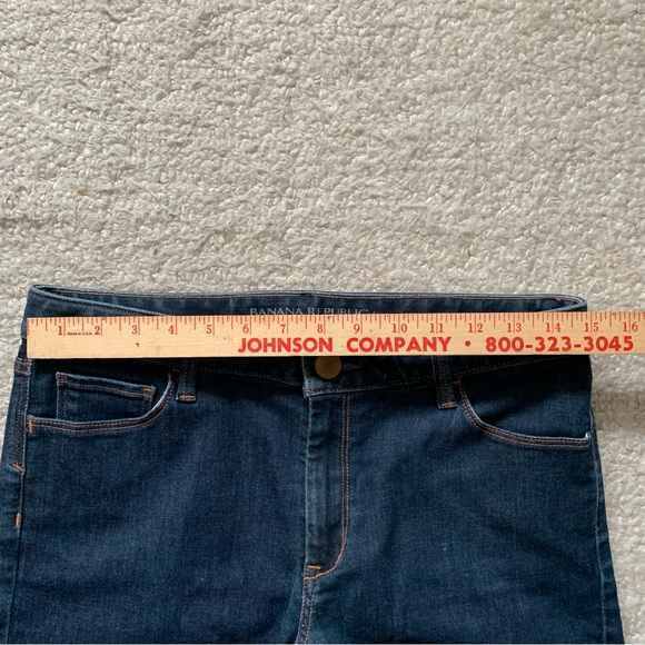Banana Republic "Skinny" ~Size 30 ~ Dark Wash Denim ~ Business Casual Great Fit - Picture 8 of 10